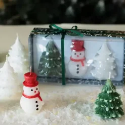 Hot Kirklands Home Winter Wonderland Kitira Candles, Set of 3