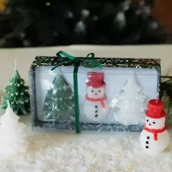 Hot Kirklands Home Winter Wonderland Kitira Candles, Set of 3