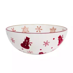 New Kirklands Home Winterfest Serving Bowl