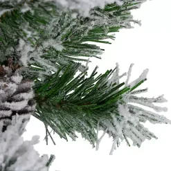 Sale Kirklands Home Wintergreen Flocked Pinecone Garland, 108 in.