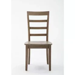 Sale Kirklands Home Wire Brushed Natural Dining Chairs, Set of 2 Brown
