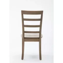 Sale Kirklands Home Wire Brushed Natural Dining Chairs, Set of 2 Brown