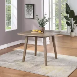 Clearance Kirklands Home Wire Brushed Natural Dining Table