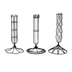 Kirklands Home Wire Wrapped Bud Vases, Set of 3
