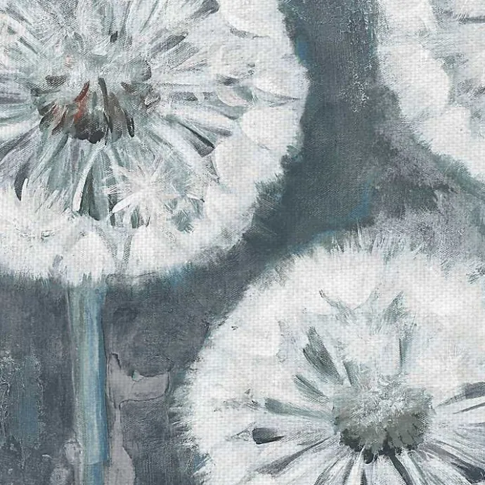 New Kirklands Home Wishing Blue Light Canvas Art Print, 54x27 in.