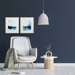 Sale Kirklands Home Wispy Waves Framed Art Prints, Set of 2