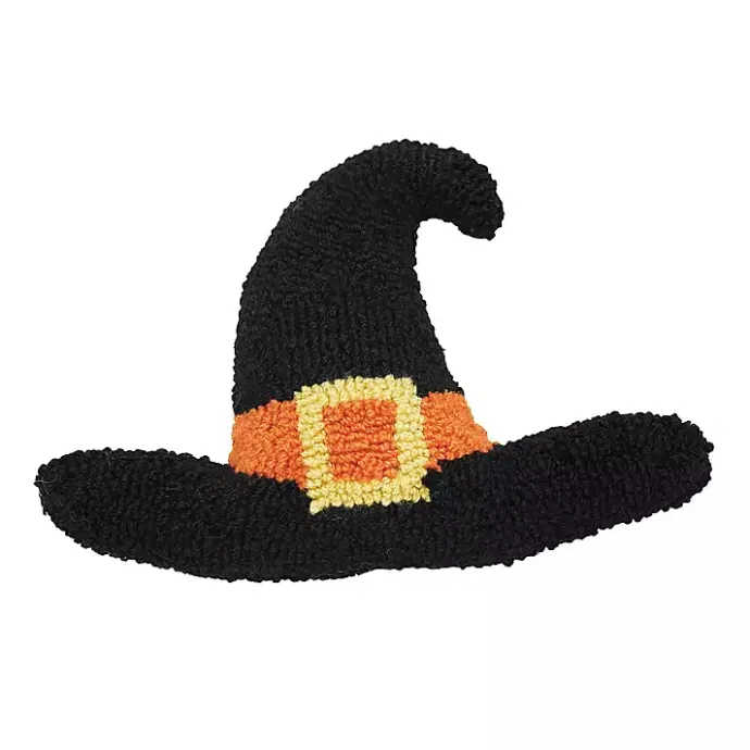 Outlet Kirklands Home Witch Hat Shaped Halloween Throw Pillow