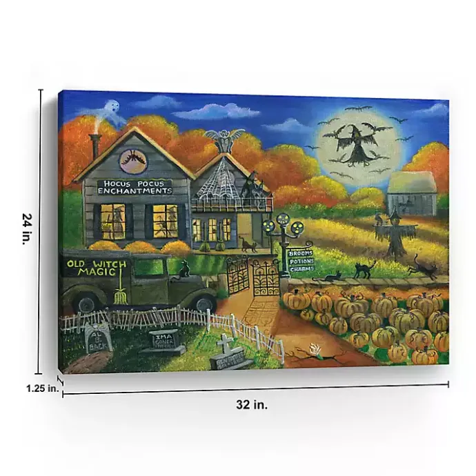 Sale Kirklands Home Witch Magic Canvas Art Print, 24x32