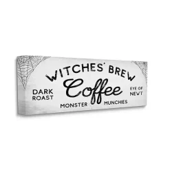 Sale Kirklands Home Witches Brew Coffee Halloween Canvas Art Print