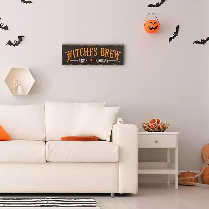 Discount Kirklands Home Witches Brew Wood Wall Sign