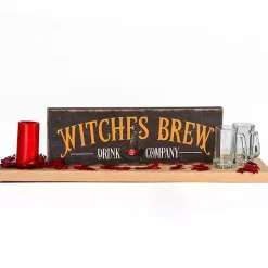 Discount Kirklands Home Witches Brew Wood Wall Sign