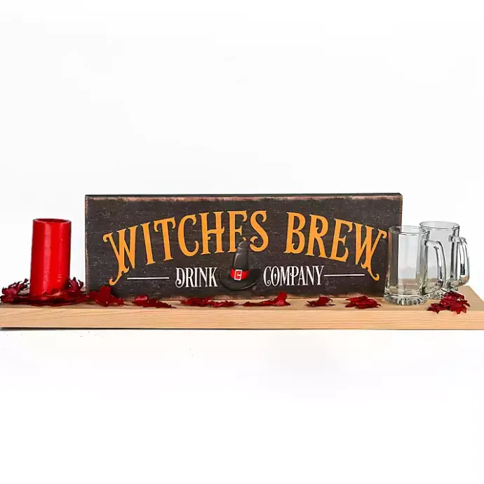 Discount Kirklands Home Witches Brew Wood Wall Sign