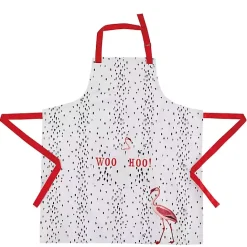 Online Kirklands Home Woo Hoo Flamingo Apron