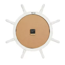 Discount Kirklands Home Wood Ship Wheel Wall Clock