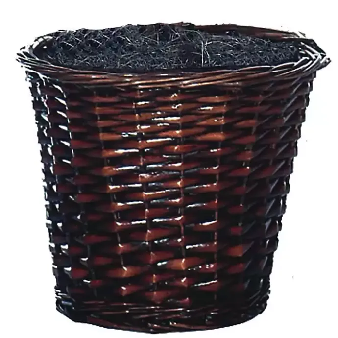 Best Kirklands Home Wood Trunk Ficus Bush in Rattan Basket