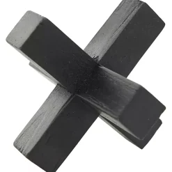 Sale Kirklands Home Wooden Black & White 3D Tic Tac Toe Set