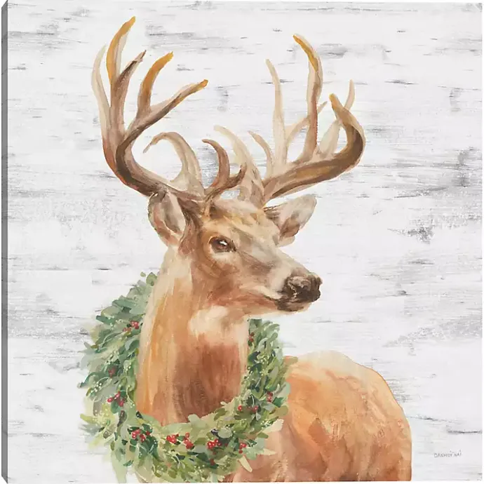 Sale Kirklands Home Woodland Stag Canvas Art Print