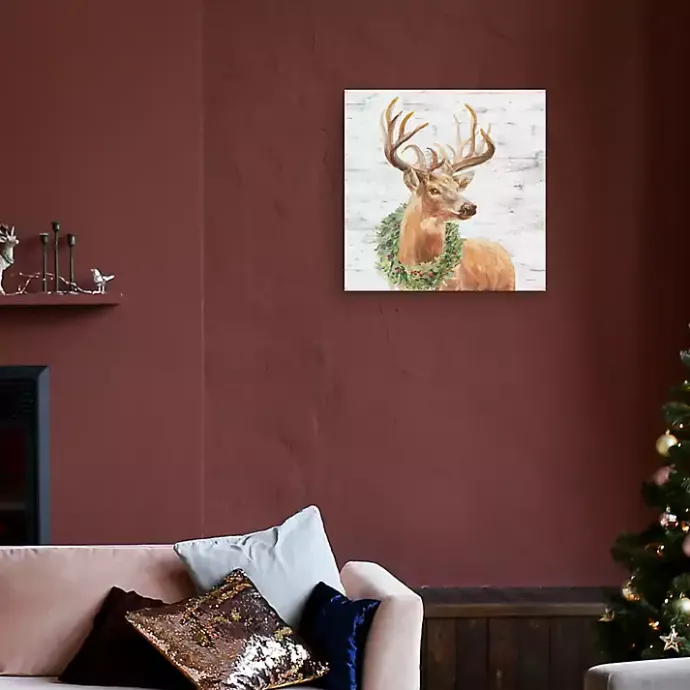 Sale Kirklands Home Woodland Stag Canvas Art Print