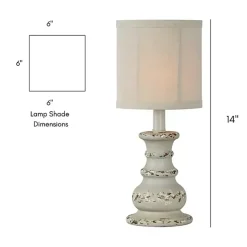 Sale Kirklands Home Woodlawn Blue Betty Mini Table Lamps, Set of 2