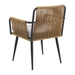 Hot Kirklands Home Woven Neutrals 2-pc. Outdoor Armchair Set