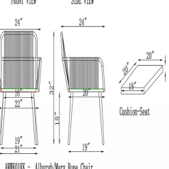 Hot Kirklands Home Woven Neutrals 2-pc. Outdoor Armchair Set