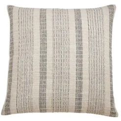 Outlet Kirklands Home Woven Stripe Throw Pillow Tan