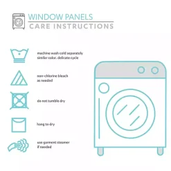 Sale Kirklands Home Yellow and Gray Stripe Curtain Panel Set, 95 in.