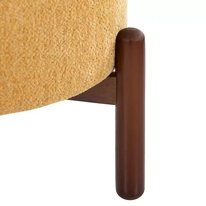 Clearance Kirklands Home Daniella Storage Ottoman Yellow