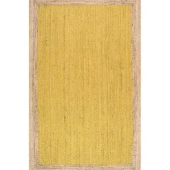 Clearance Kirklands Home Yellow Eugene Woven Area Rug, 5x8