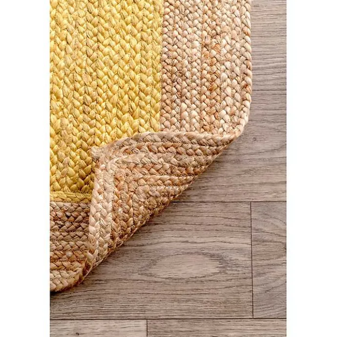 Clearance Kirklands Home Yellow Eugene Woven Area Rug, 5x8