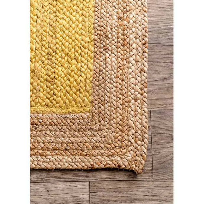 Clearance Kirklands Home Yellow Eugene Woven Area Rug, 5x8