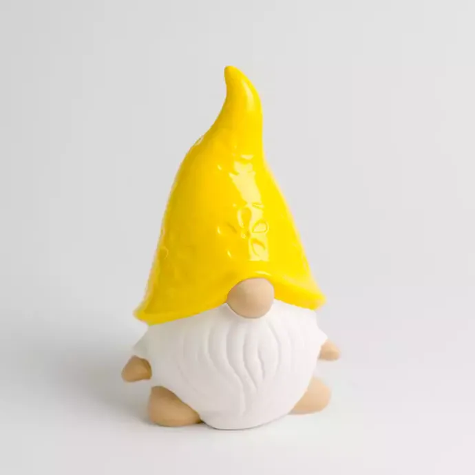 Best Kirklands Home Yellow Gnome Outdoor Statue