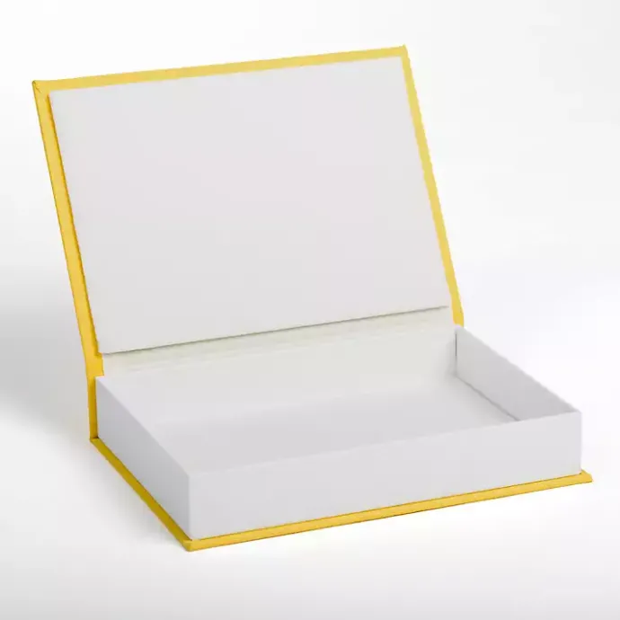Online Kirklands Home Ibiza Book Box Yellow