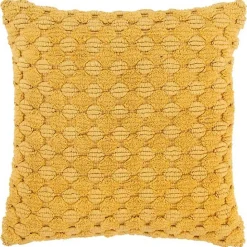 Clearance Kirklands Home Looped Cotton Throw Pillow Yellow