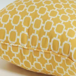 Outlet Kirklands Home Pattern Outdoor Lumbar Pillows, Set of 2 Yellow