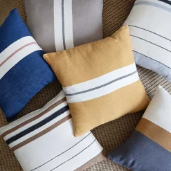 Online Kirklands Home Single Stripe Pillow Yellow