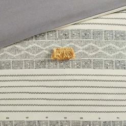 Sale Kirklands Home Yellow Striped Pom Pom 3-pc. Full/Queen Duvet Set