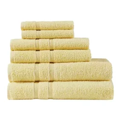 Online Kirklands Home Turkish Cotton 6-pc. Towel Set Yellow