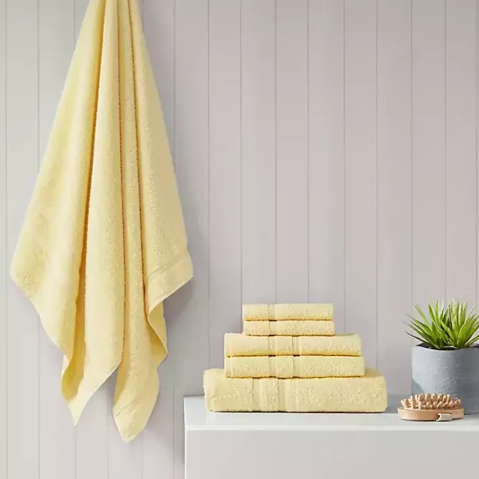 Online Kirklands Home Turkish Cotton 6-pc. Towel Set Yellow