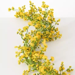 Online Kirklands Home Wildflower Garland Yellow