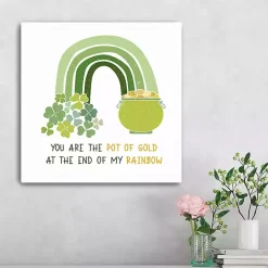Hot Kirklands Home You Are the Pot of Gold Canvas Art Print
