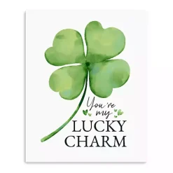 Clearance Kirklands Home You're My Lucky Charm Canvas Art Print