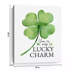 Clearance Kirklands Home You're My Lucky Charm Canvas Art Print