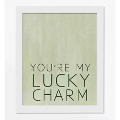 Best Kirklands Home You're My Lucky Charm Framed Canvas Art Print