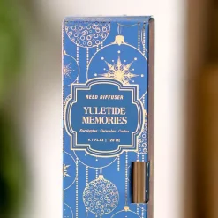 Hot Kirklands Home Yuletide Memories Diffuser Set Blue